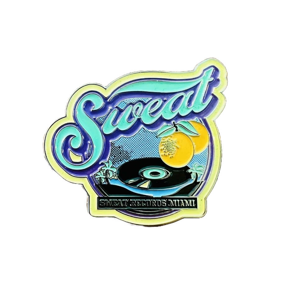 Enamel Pin Sweat Records Peaches Enamel Pin