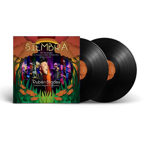 New Vinyl Rubén Blades - Siembra: 45 Aniversario - En Vivo en el Coliseo de Puerto Rico 2LP