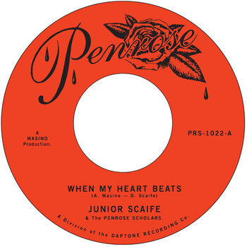 New Vinyl Junior Scaife - When My Heart Beats b/w Moment To Moment 7"
