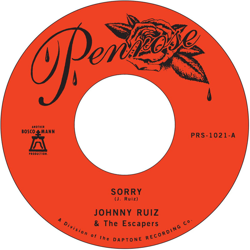 New Vinyl Johnny Ruiz & The Escapers - Sorry b/w Prettiest Girl 7"