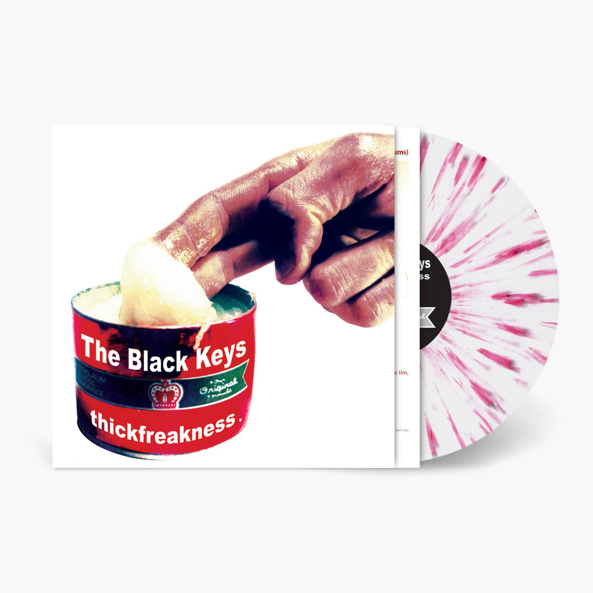 New Vinyl Black Keys - Thickfreakness (20th Anniversary, Red Splatter) LP