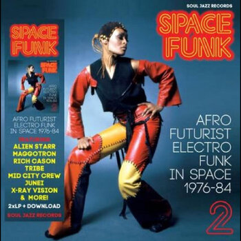 New Vinyl Soul Jazz Records Presents - Space Funk 2: Afro Futurist Electro Funk in Space 1976-84 2LP