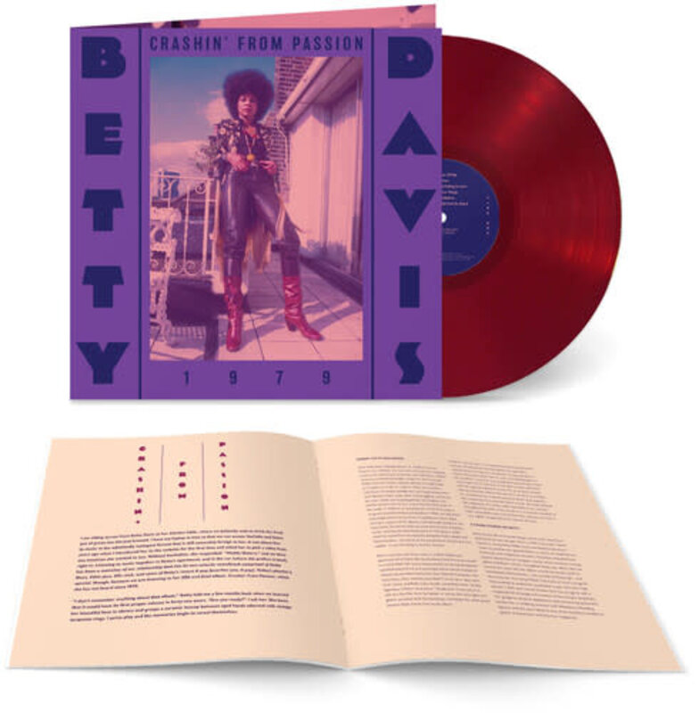 New Vinyl Betty Davis - Crashin' From Passion (Archival Series No. 6, Red) LP