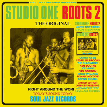 New Vinyl Soul Jazz Records Presents - Studio One Roots 2 (Transparent Green) 2LP