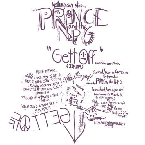 Prince & New Power Generation - Gett Off (RSD Exclusive, One-Sided) 12