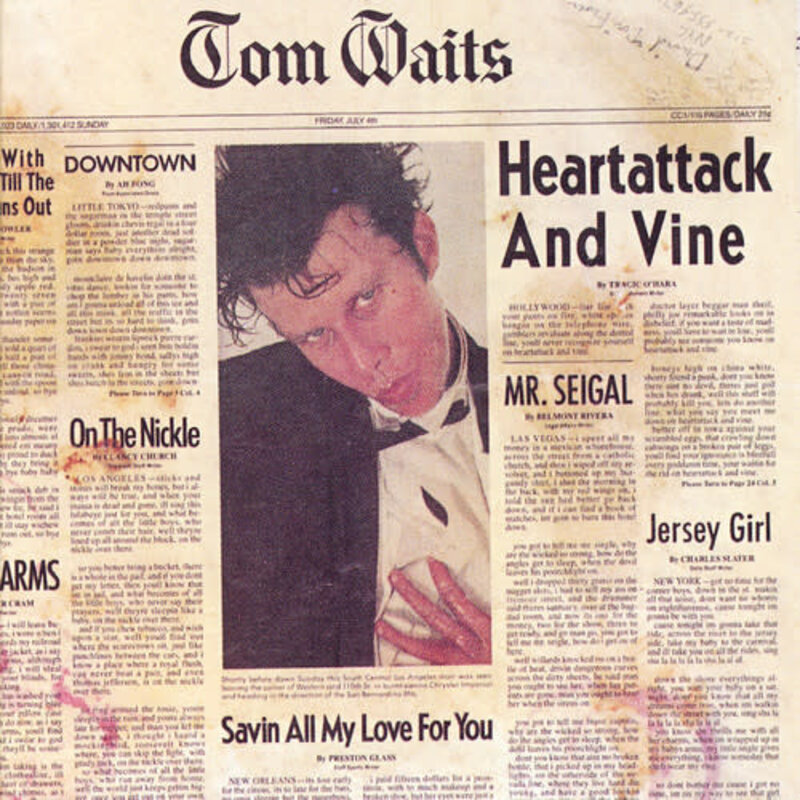 New Vinyl Tom Waits - Heartattack and Vine (Remastered) LP