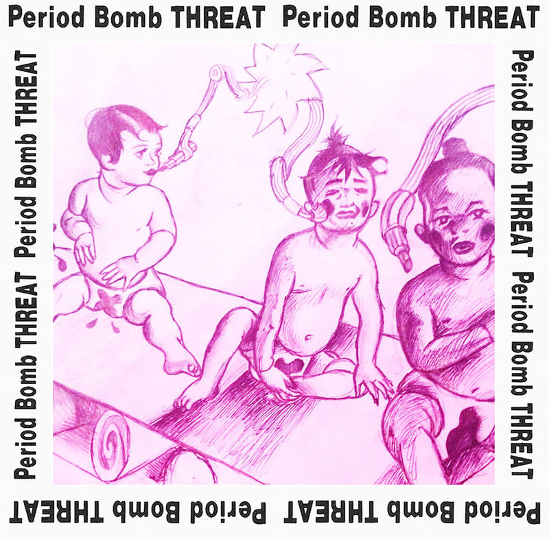 New Vinyl Period Bomb - THREAT LP