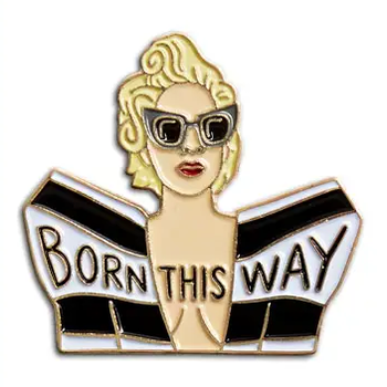 Enamel Pin Lady Gaga "Born This Way" Enamel Pin