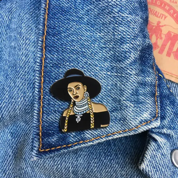 Enamel Pin Beyonce "Information" Enamel Pin