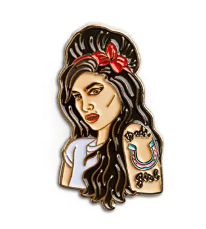 Enamel Pin Amy Winehouse Enamel Pin