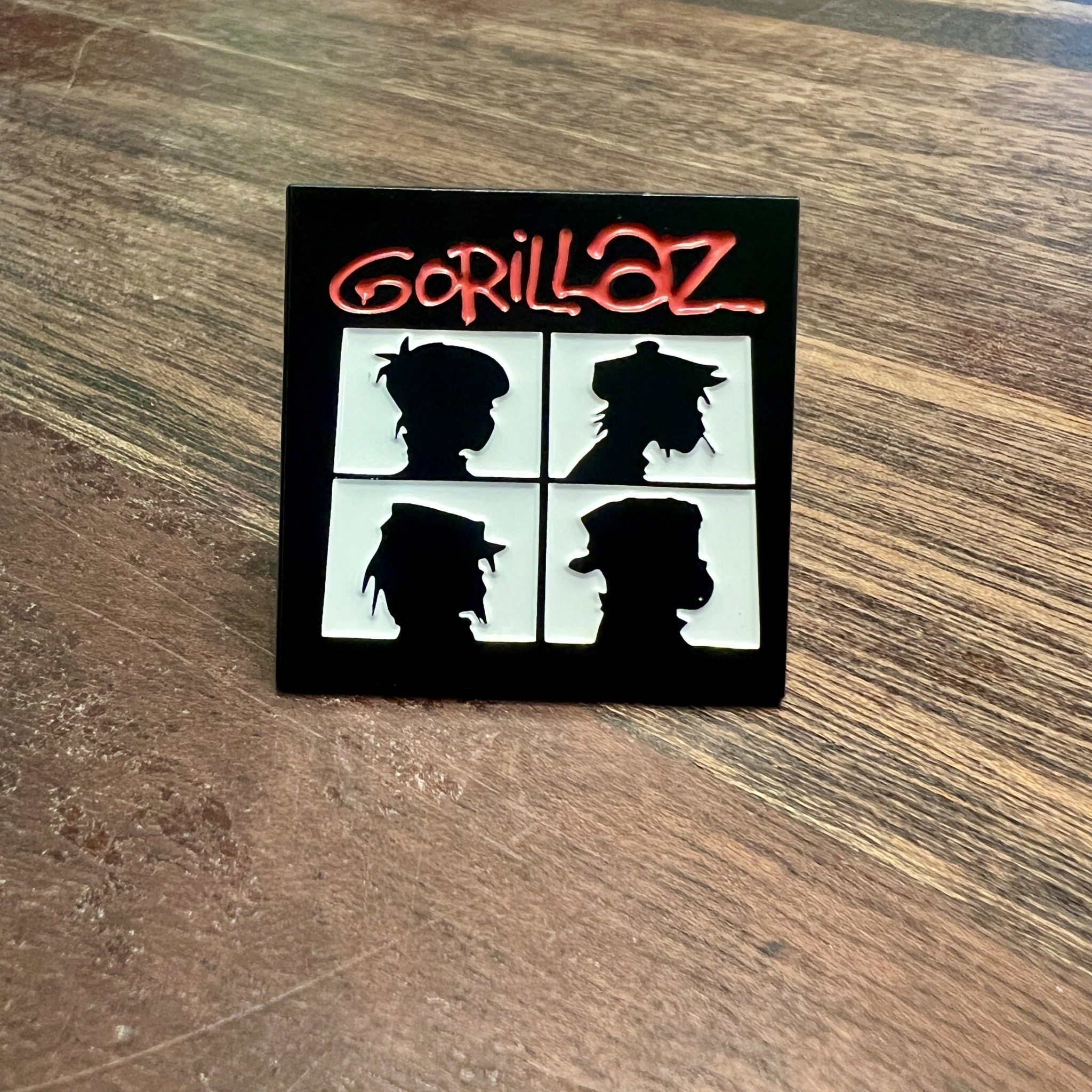 Enamel Pin Gorillaz Demon Days Enamel Pin