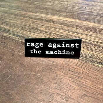 Enamel Pin Rage Against The Machine Enamel Pin