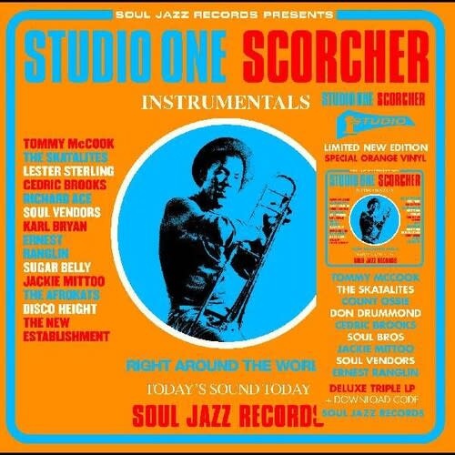 New Vinyl Soul Jazz Records Presents - Studio One Scorcher (Limited, Clear Orange) 3LP