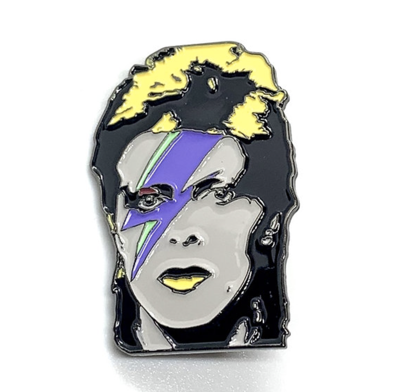 Enamel Pin David Bowie Starman Pin