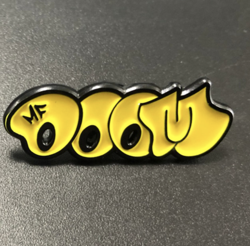 Enamel Pin MF Doom Yellow Bubble Enamel Pin