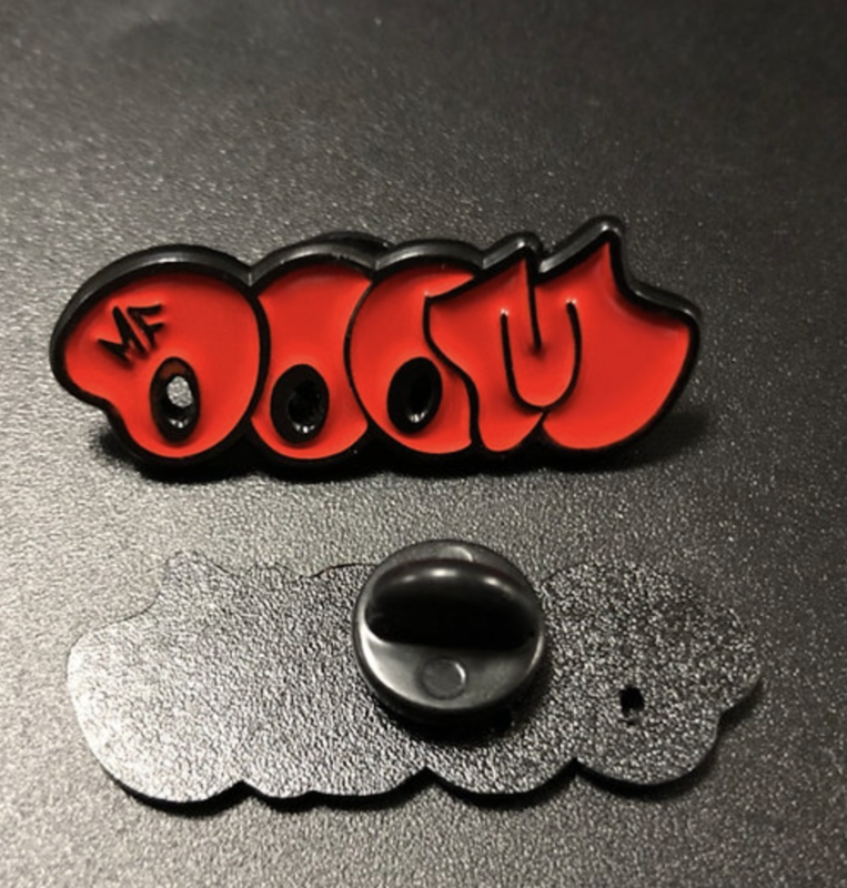 Enamel Pin MF Doom Red Bubble Enamel Pin