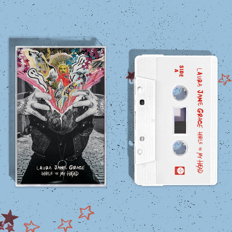 New Cassette Laura Jane Grace - Hole In My Head CS