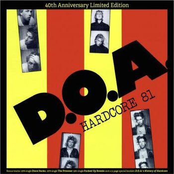 New Vinyl D.O.A. - Hardcore '81 (Limited, 40th Anniversary, Yellow) LP