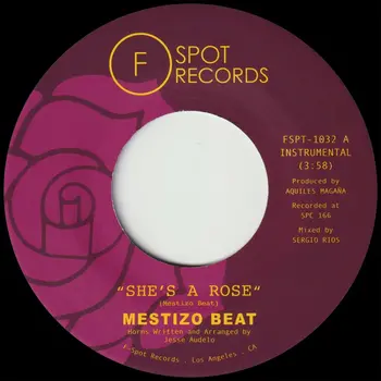 New Vinyl Mestizo Beat - She’s A Rose b/w Lotsapapa 7"