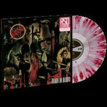 New Vinyl Slayer - Reign In Blood (RSD Essential, Clear with Red Splatter) LP