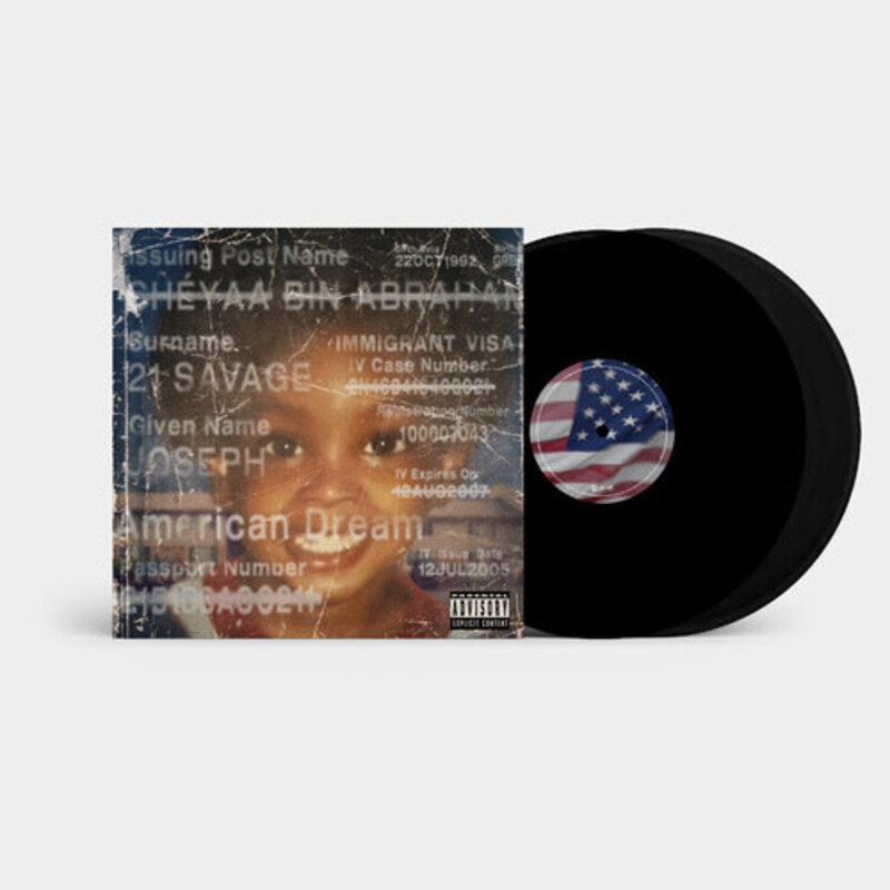New Vinyl 21 Savage - American Dream 2LP