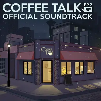 New Vinyl Andrew Jeremy - Coffee Talk Ep. 2 (Original Game Soundtrack, Hibiscus/Butterfly Pea Tea) 2LP