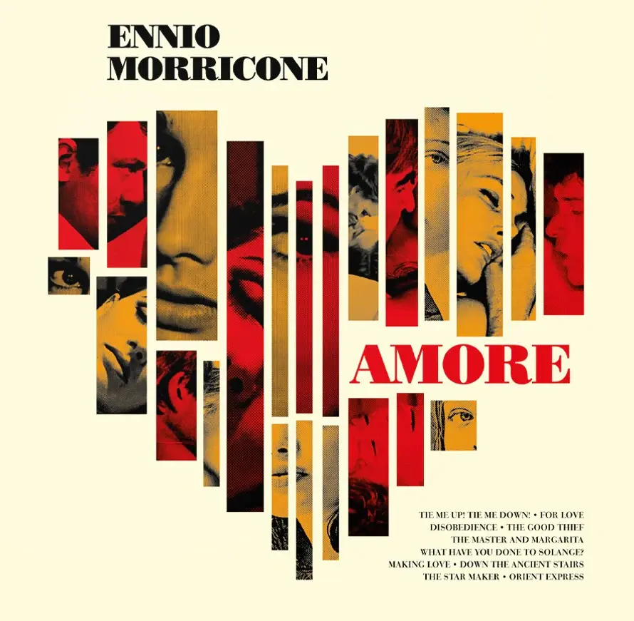 New Vinyl Ennio Morricone - Amore (Clear) LP