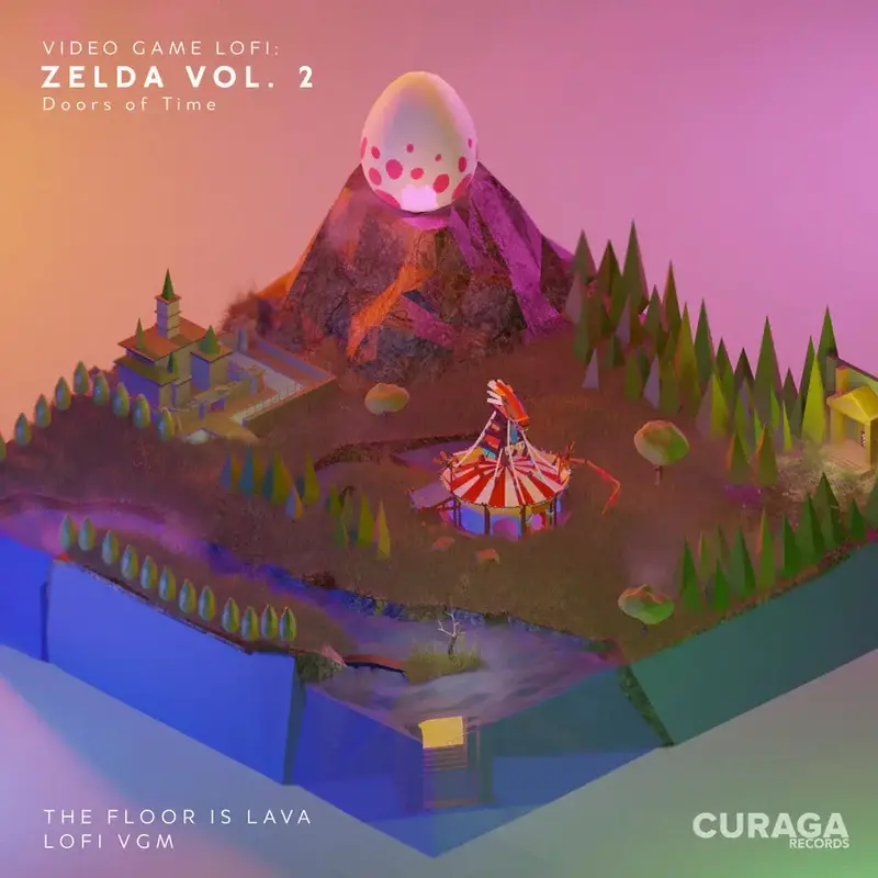 New Vinyl The Floor Is Lava - Video Game Lofi: Zelda, Vol. 2 (Doors of Time) LP