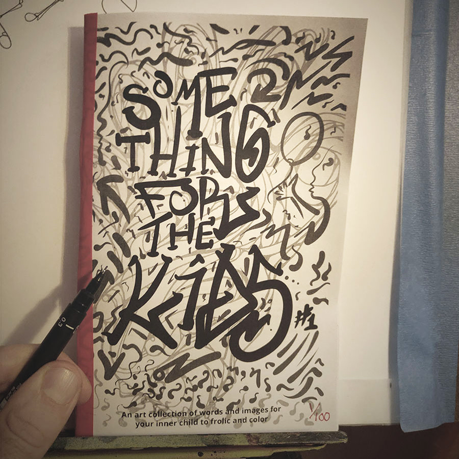 Laura-Marie River Victor Peace & Erik Bertrand Ebright: Something For The Kids Zine