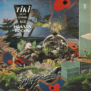 New Vinyl Kava Kon - Tiki for the Atomic Age (IEX, Green/Cream Splatter) LP