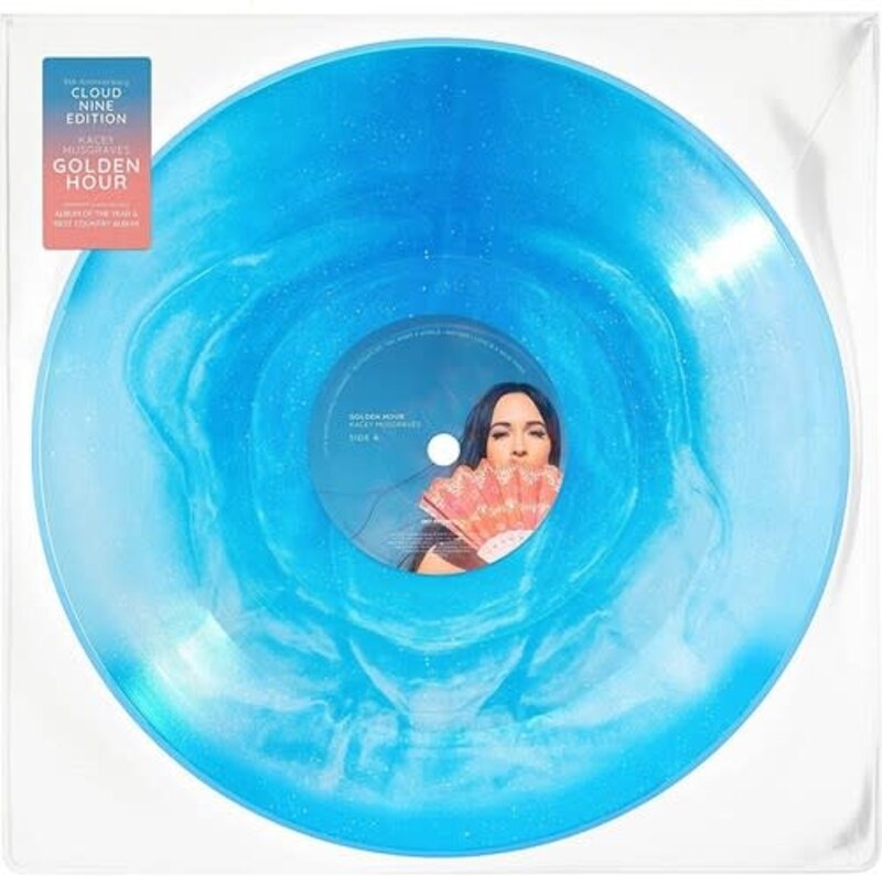 New Vinyl Kacey Musgraves - Golden Hour (Limited, 5th Anniversary, Cloud Nine Blue & Glitter) LP