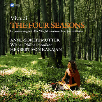 New Vinyl Antonio Vivaldi - The Four Seasons (Anne-Sophie Mutter/Herbert von Karajan) LP