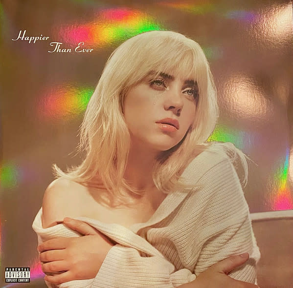 Billie Eilish - Happier Than Ever (RSD Exclusive, Lithograph, Recycled, Poster) 2LP - Sweat Records Billie Eilish - Happier Than Ever (RSD Exclusive, Lithograph, Recycled, Poster) 2LP - Sweat Records