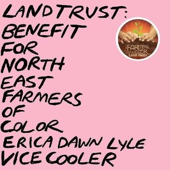 New Vinyl Erica Dawn Lyle & VICE COOLER - Land Trust: Benefit For NEFOC (Baby Pink) 2LP