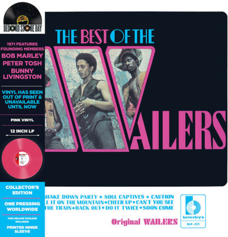 New Vinyl The Wailers (Bob Marley) - The Best of the Wailers (IEX, Deluxe, Pink) LP