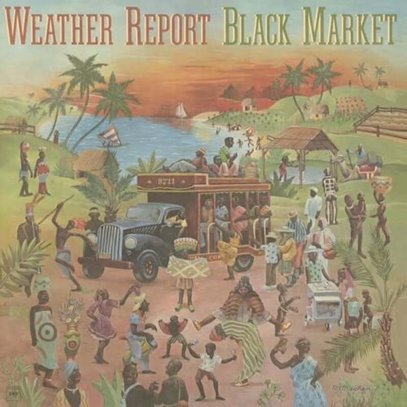 New Vinyl Weather Report - Black Market [Jaco Patorius] (Limited, Flaming Orange, 180g) [Import] LP