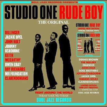New Vinyl Soul Jazz Records Presents - Studio One Rude Boy (RSD Exclusive, Red & Cyan) 2LP