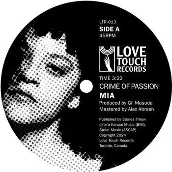 New Vinyl Mia - Crime Of Passion b/w Love Bug 7"