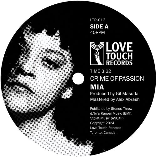 New Vinyl Mia - Crime Of Passion b/w Love Bug 7"