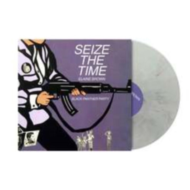 New Vinyl Elaine Brown - Seize The Time: Black Panther Party (White Marble) LP