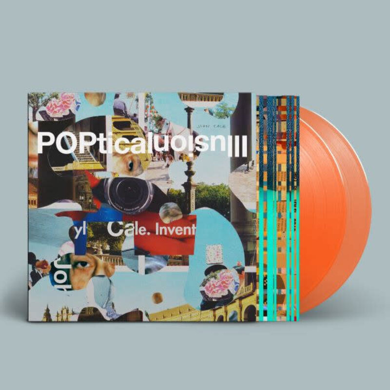 New Vinyl John Cale - POPtical Illusion (IEX, Translucent Orange) 2LP