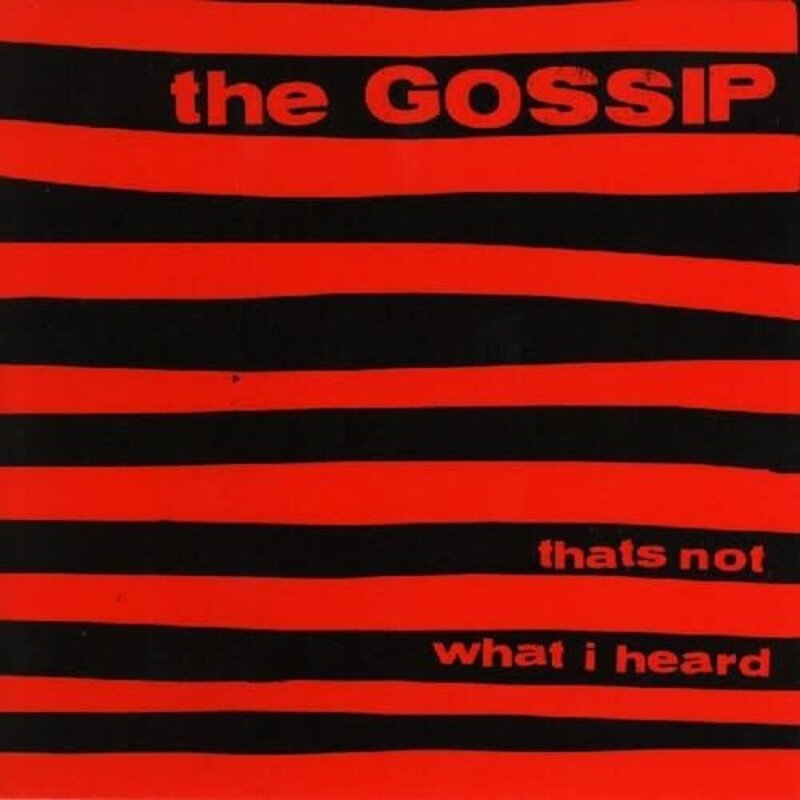 New Vinyl Gossip - That's Not What I Heard (Red Apple) LP