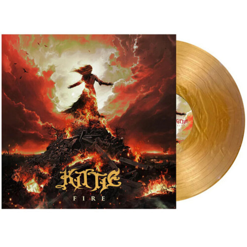 New Vinyl Kittie - Fire (Gold Nugget) LP