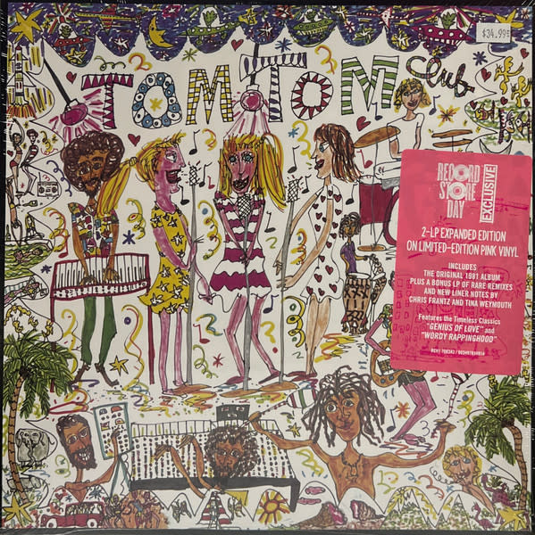 New Vinyl Tom Tom Club - Tom Tom Club (Limited, Tropical Yellow & Red) LP