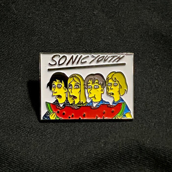 Enamel Pin Sonic Youth Simpsons Enamel Pin