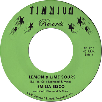 New Vinyl Emilia Sisco and Cold Diamond & Mink - Lemon N Lime Sours 7"