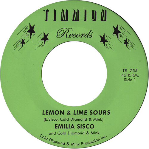 New Vinyl Emilia Sisco and Cold Diamond & Mink - Lemon N Lime Sours 7"