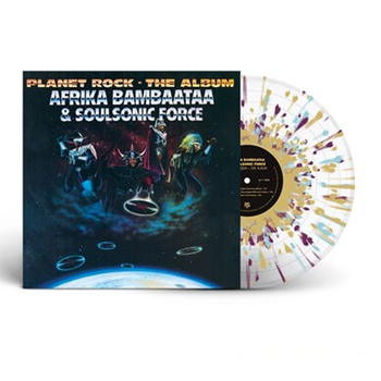 New Vinyl Afrika Bambaataa & Soulsonic Force - Planet Rock: The Album (Limited, Clear Splatter, 180g) LP