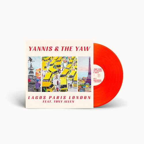 New Vinyl Yannis & the Yaw - Lagos Paris London (IEX, Red) LP