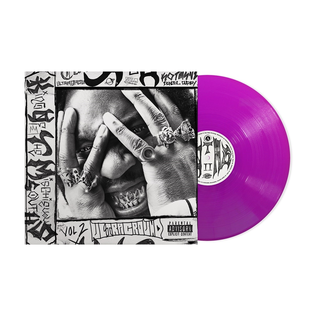 New Vinyl Denzel Curry - King Of The Mischievous South Vol. 2 (IEX, Neon Violet) LP